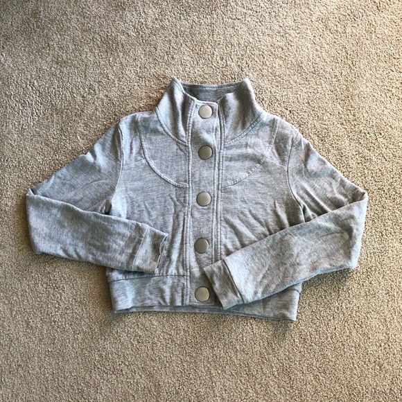 Quiksilver Jackets & Blazers - Quiksilver grey bamboo cotton jacket